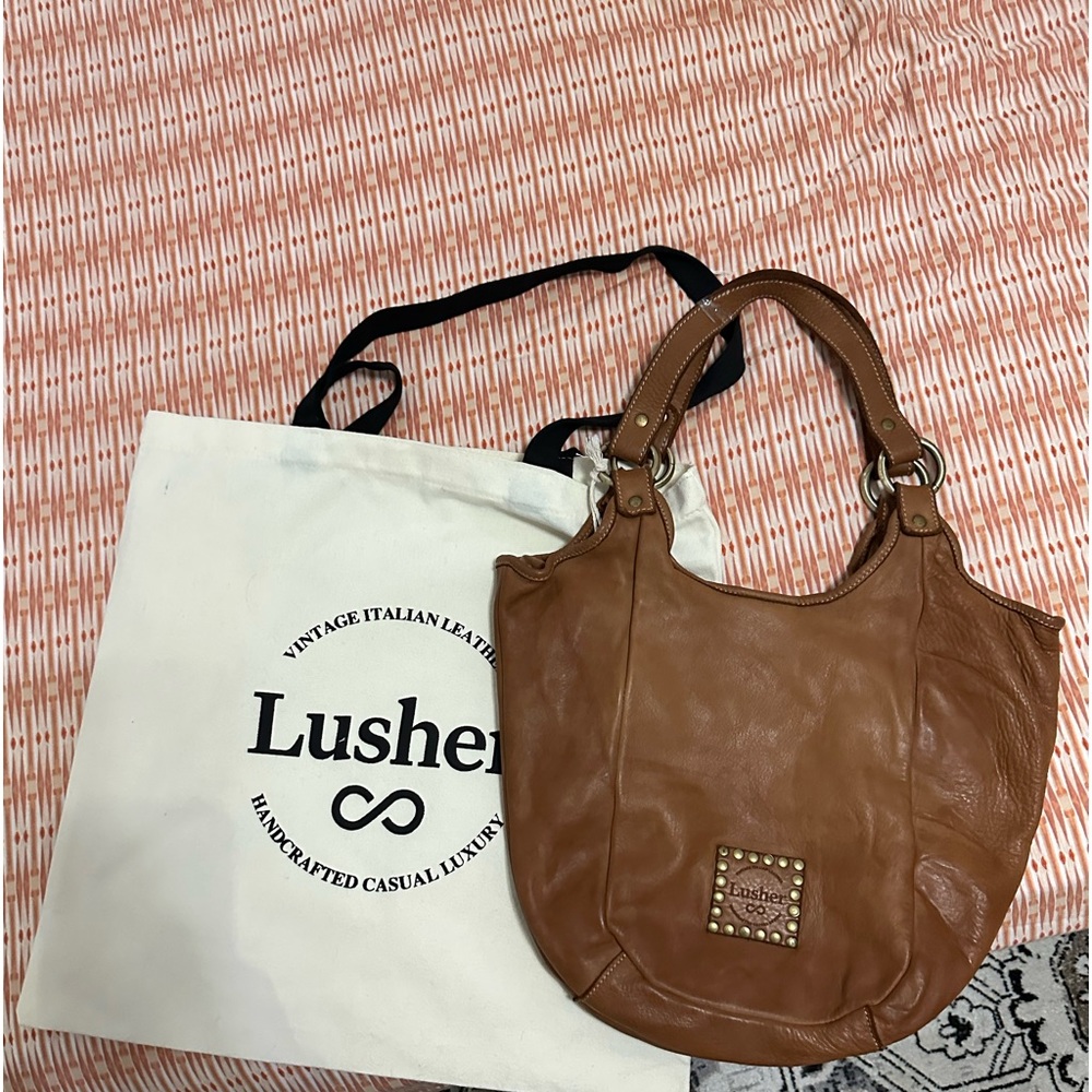LUSHER.co Sunday Leather Handbag
